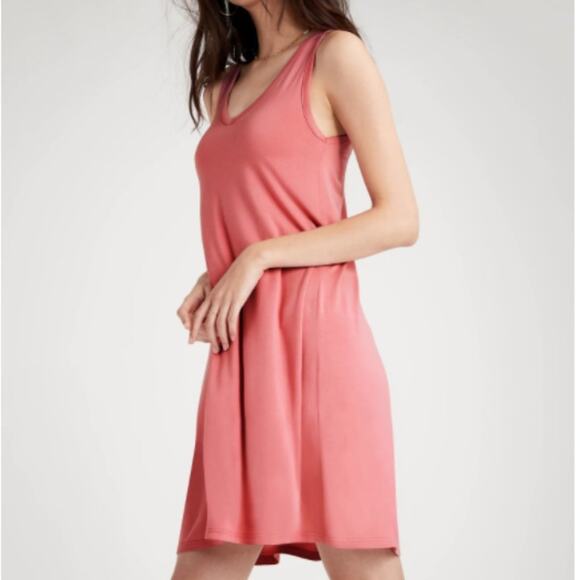 GAP Factory Pink Sleeveless Swing Dress - Picture 2 of 10